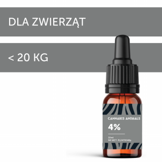 Olejek dla zwierząt 4% - 10ml