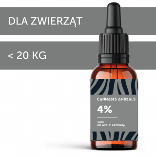 Olejek dla zwierząt 4% - 30ml