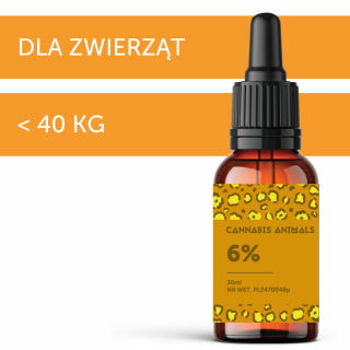 Olejek dla zwierząt 6% - 30ml