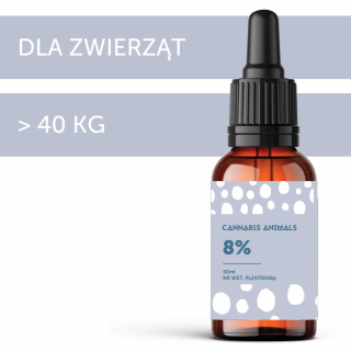 Olejek dla zwierząt 8% - 30ml