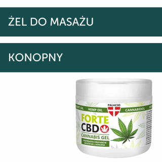 Palacio Żel konopny do masażu Forte CBD 600ml