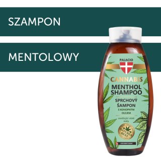 Szampon konopny z mentolem Palacio 500ml