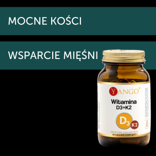 Yango Witamina D3+K2 90szt