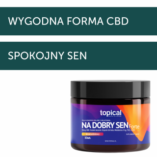 Żelki konopno ziołowe z CBD i melatoniną Na dobry sen FORTE