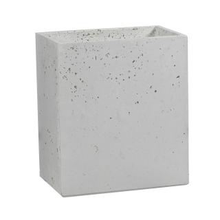 Donica betonowa LINEA S 35x22x40 biały
