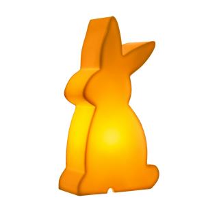 Zajączek BUNNY żółty podświetlany LED