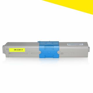 OKI TONER 44973533 YELLOW C 301 ZAMIENNIK