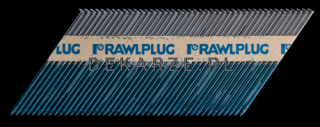 Gwoździe gładkie 3,1x63 mm + 3 gazy do gwoździarki WW90CH i WW90II Rawlplug R-DPK-3163-V