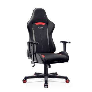 FOTEL ERGONOMICZNY DIABLO X-ST4RTER 2.0 CZARNO-CZERWONY