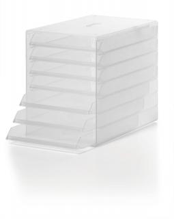 IDEALBOX A4 pojemnik z 7 szufladami DURABLE, przezroczysty
