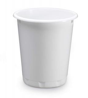 Kosz na śmieci 13 l BASIC DURABLE, biały