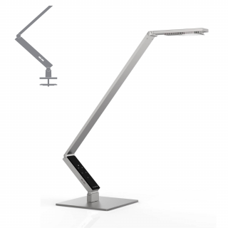 Lampa stołowa LUCTRA  PRO 2 LINEAR PIN, srebrna