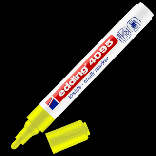 MARKER KREDOWY E-4095 EDDING, 2-3MM, NEON ŻÓŁTY