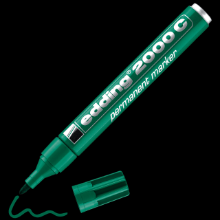 MARKER PERMANENTNY E-2000C EDDING, 1,5-3MM, ZIELONY