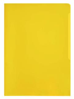 Obwoluta przezroczysta DURABLE, A4, PP 0,12 mm (100 sztuk), żółty