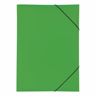 PAGNA Teczka z gumką A3 Trend PP 3 skrzydłowa, zielona