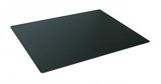 Podkład na biurko 530x400 mm ozdobne krawędzie PP nieprzezroczyste, czarny