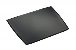 Podkład na biurko ARTWORK 590x470 mm z przezroczystą nakładką PP, czarny