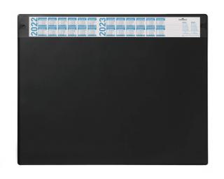 Podkład na biurko z przezroczystą okładką i kalendarzem DURABLE, 650 x 250