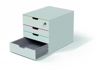 Pojemnik z szufladami VARICOLOR MIX 4 SAFE zamykany na klucz