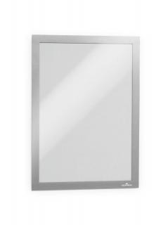 Ramka informacyjna DURAFRAME® A4, srebrny, 2 szt