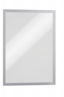 Ramka informacyjna DURAFRAME® MAGNETIC A3, srebrny, op. 5 szt.