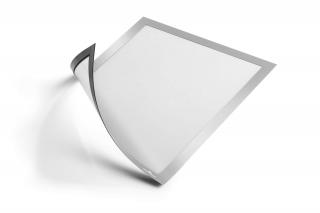Ramka informacyjna DURAFRAME® MAGNETIC A4, srebrny, op. 5 szt.