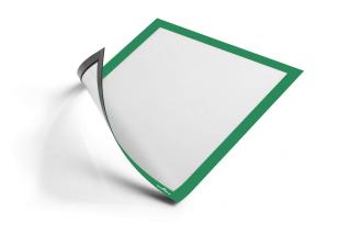 Ramka informacyjna DURAFRAME® MAGNETIC A4, zielony, op. 5 szt.