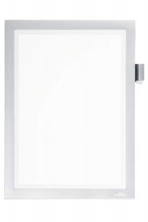 Ramka informacyjna DURAFRAME® MAGNETIC NOTE A4, srebrny