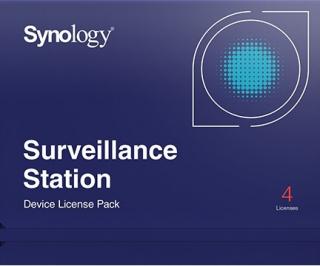 Synology - licencja na 4 kamery  dla usługi Surveillance Station