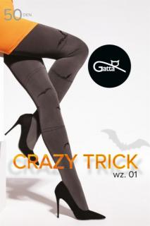 GATTA Rajstopy damskie CRAZY TRICK - 01