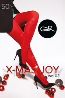 GATTA Rajstopy damskie X-MAS JOY - 03-5