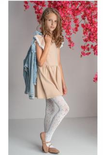 KNITTEX RAJSTOPY DZIEWCZĘCE AŻUROWE ISLA DR2424