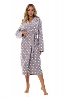 LL SZLAFROK DAMSKI DOTS LONG 2406