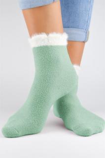 NOVITI SKARPETY FROTTE PUSZYSTY ŚCIĄGACZ PISTACJA SF002