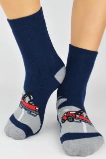 NOVITI SKARPETY FROTTE WZORZYSTE ABS BOYS SF005
