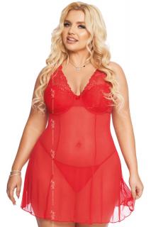 SOFTLINE BERTA KOSZULKA I STRINGI PLUS SIZE