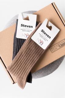 STEVEN SKARPETY MĘSKIE Z WEŁNĄ Z WIELBŁĄDA 053