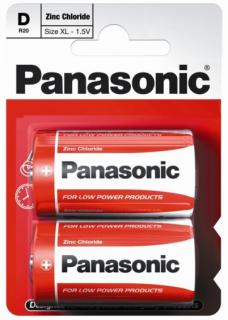 Bateria Panasonic Zinc Carbon R20 D 1 szt.