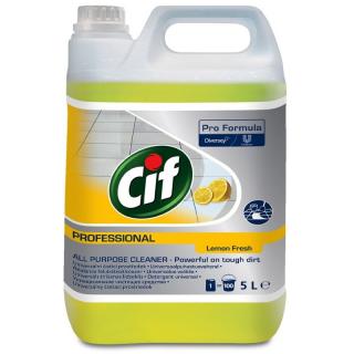 CIF Professional Uniwers. Płyn czyszczący Cytryna5