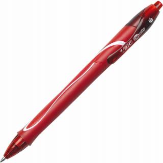 Długopis Gelocity Quick Dry czerwony  BIC
