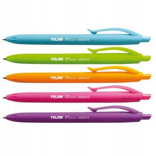 Długopis P1 Rubber Touch Colors pomarańczowy Milan