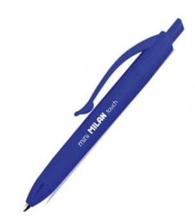 Długopis P1 Rubber Touch mini niebieski Milan