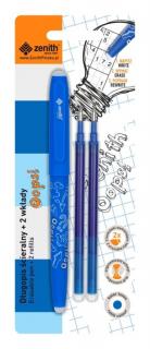 Długopis zmazywalny Oops plus 2 wkłady Zenith