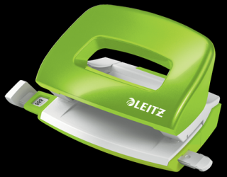 Dziurkacz biurowy Leitz Nexxt wow zielony metalik do 10 kartek