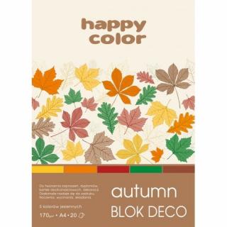 Happy Color blok kolor mix Autumn A4/20 170g Deco