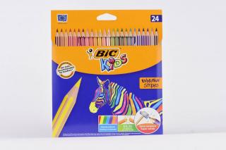 Kredki ołówkowe 24 kolory BIC Evolution