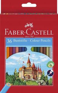 Kredki ołówkowe 36 kolorów Zamek Faber-Castell