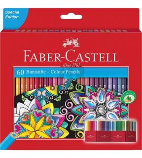 Kredki ołówkowe 60 kolorów Zamek Faber-Castell