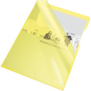 Ofertówki krystaliczne żółte  A4 150mic (25szt) ESSELTE
